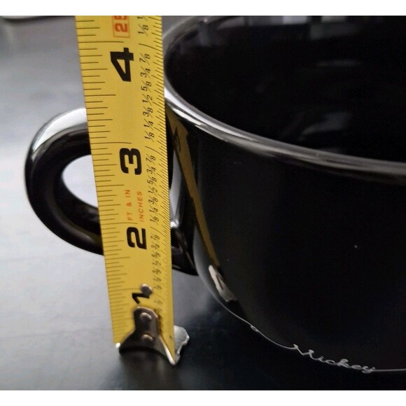 Disney Mickey Linear Black Soup Mug - Picture 9 of 9